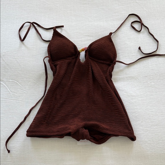 Dippin' Daisy's Other - Dippin' Daisy's Brown One Piece Swimsuit